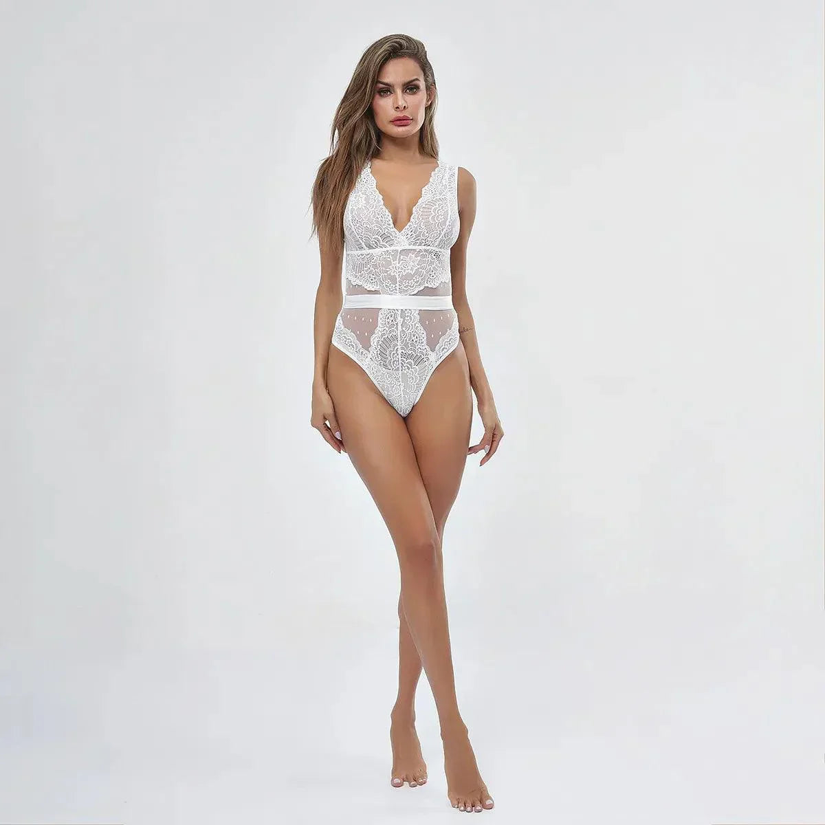 Body koronkowe z siateczką