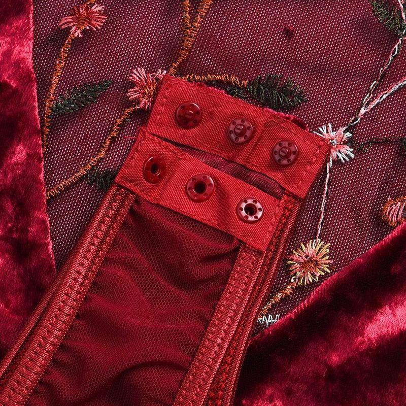 Body na ramiączkach welurowe