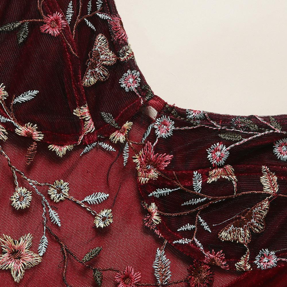 Body na ramiączkach welurowe