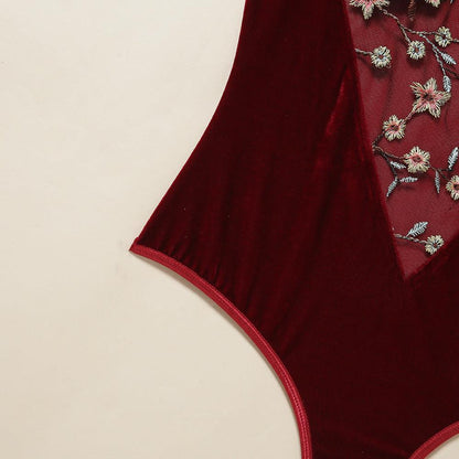 Body na ramiączkach welurowe