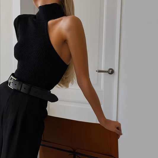 Body z rękawem i chokerem