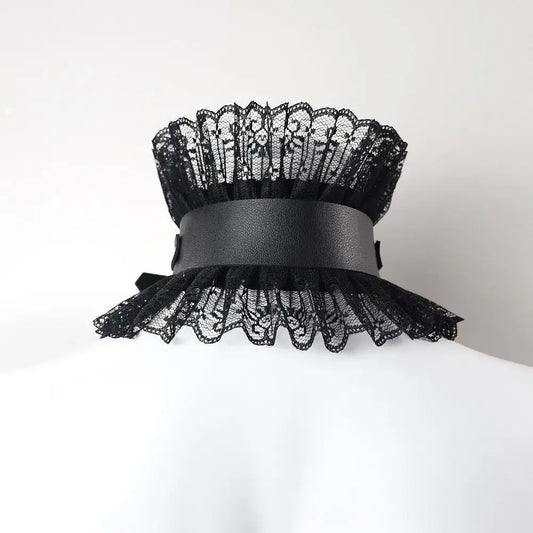 Choker z kołnierzem
