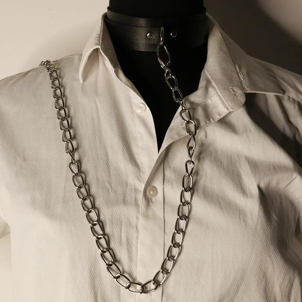 Choker z łańcuchem