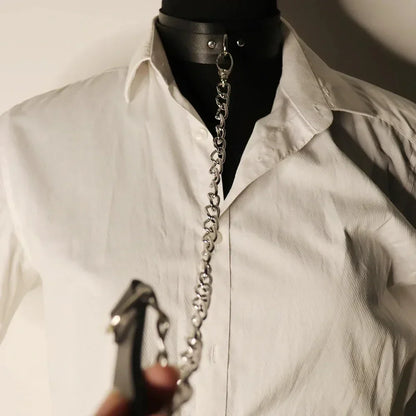 Choker z łańcuchem