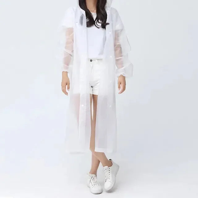 Damski płaszcz przeciwdeszczowy