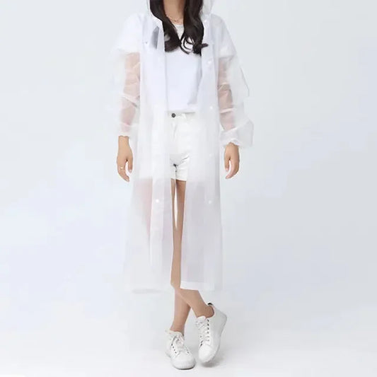 Damski płaszcz przeciwdeszczowy