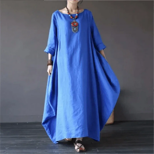 Długa luźna sukienka