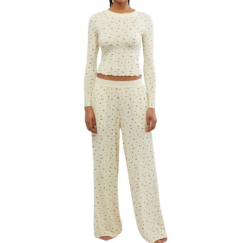 Dwuczęściowy komplet odzieży domowej