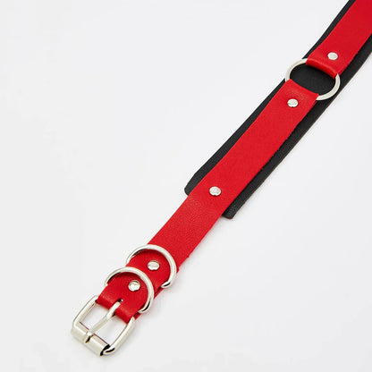 Dwukolorowy choker