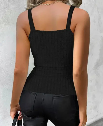 Elegancki top damski z dekoltem