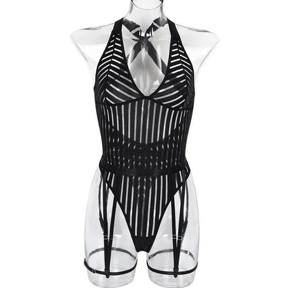 Eleganckie body w paski