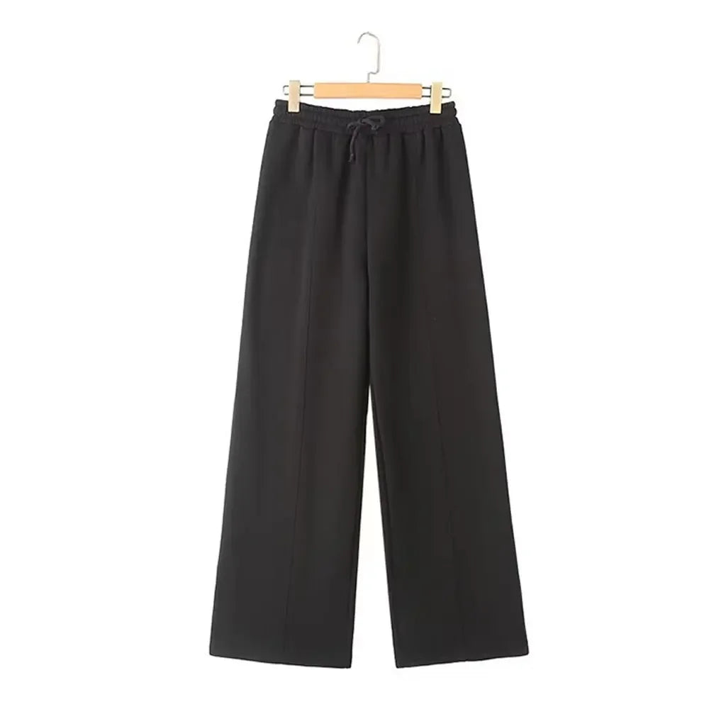 Eleganckie damskie spodnie dresowe