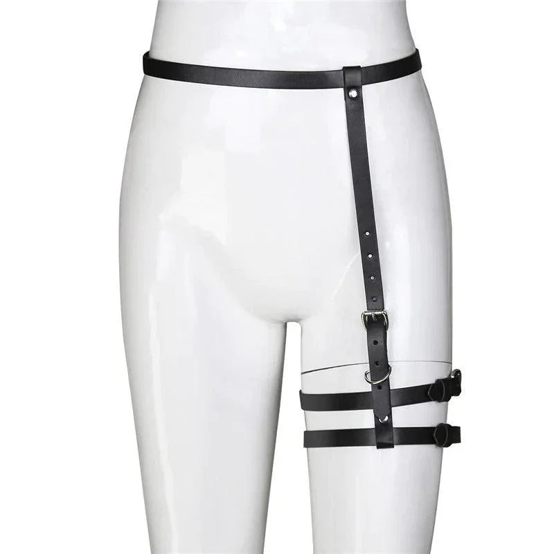 Harness - skórzana podwiązka