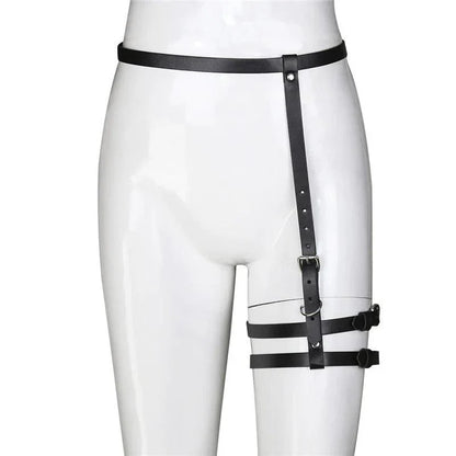 Harness - skórzana podwiązka