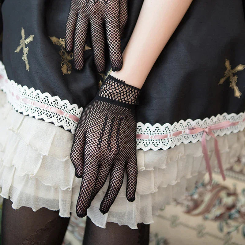 Kabaretkowe rękawiczki