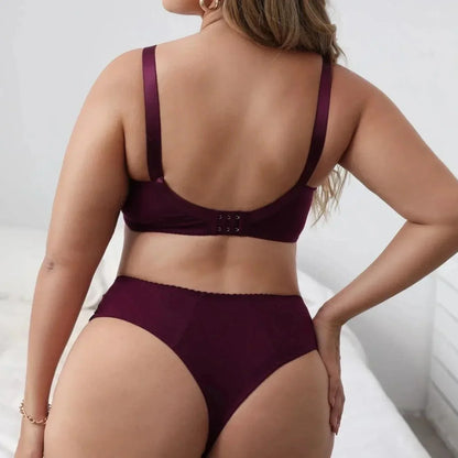 Komplet bielizny plus size