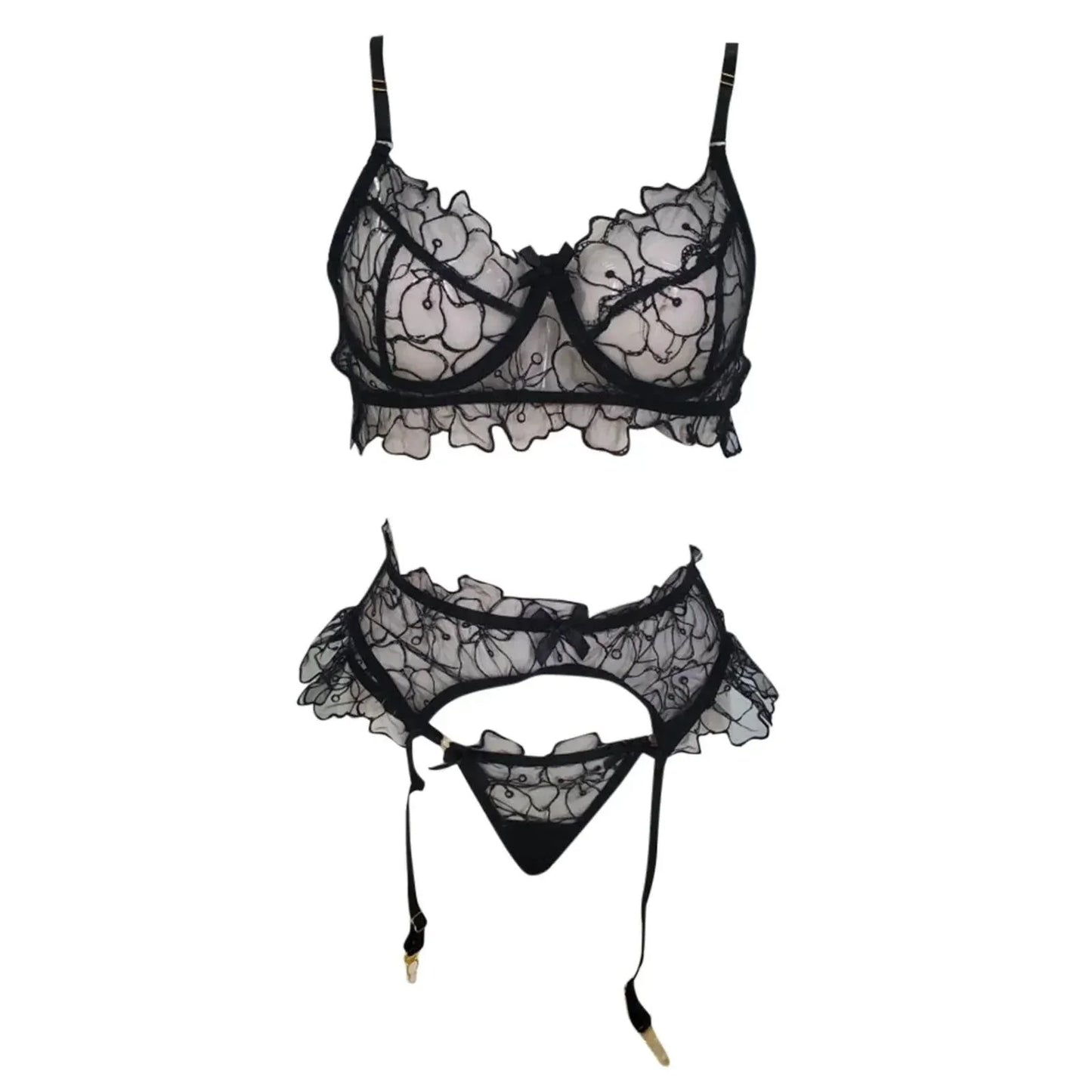 Komplet bielizny wieczorowej