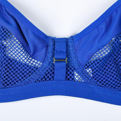 Komplet bielizny wieczorowej z siateczką