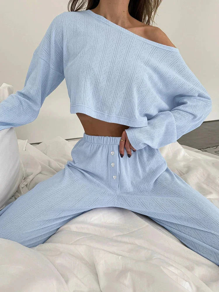 Komplet damski w styl oversize