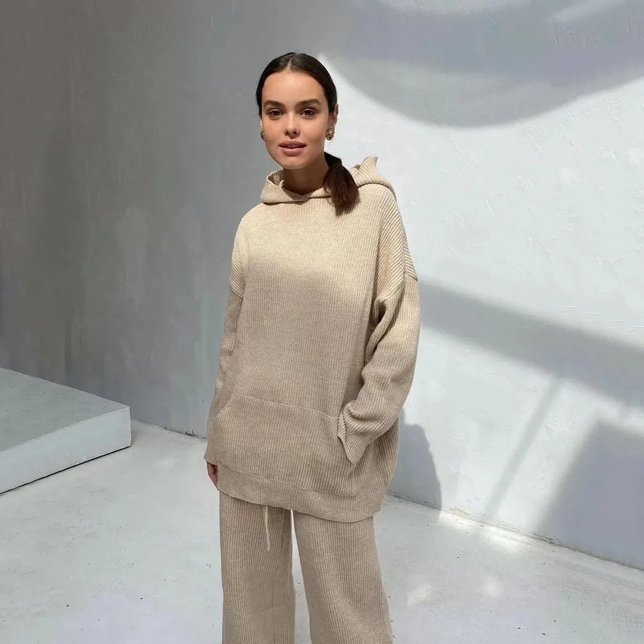 Komplet odzieży z kapturem