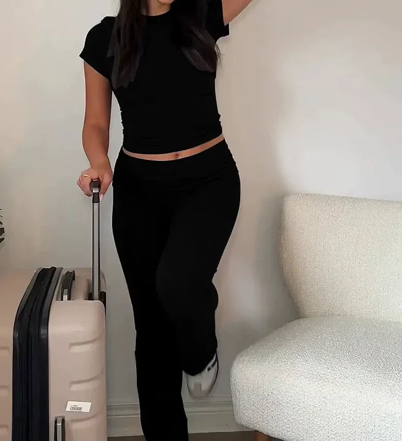 Komplet odzieży z krótkim rękawem