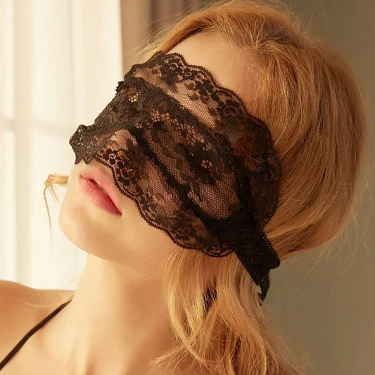 Koronkowa maska na twarz