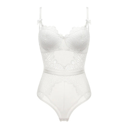 Koronkowe body na ramiączkach