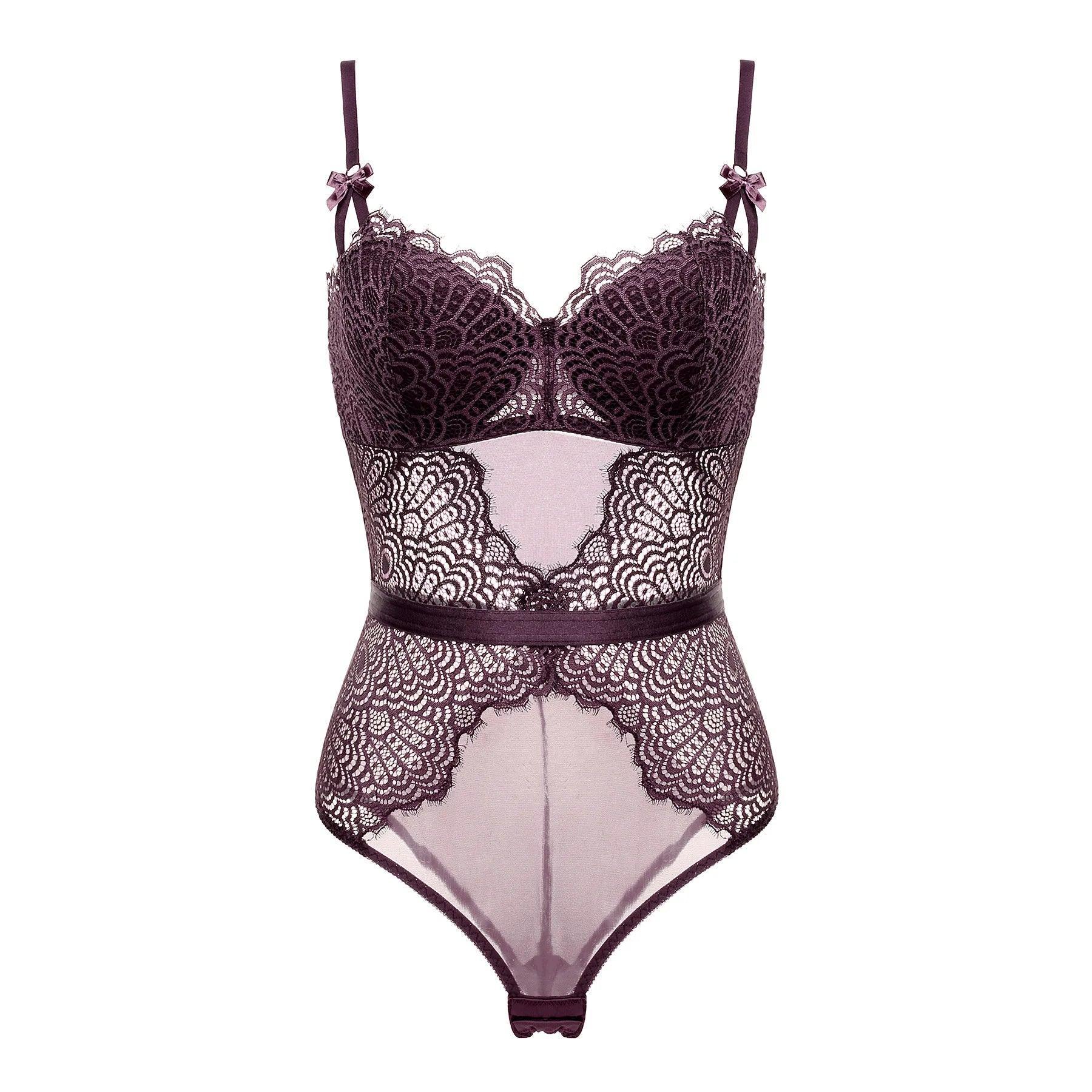 Koronkowe body na ramiączkach