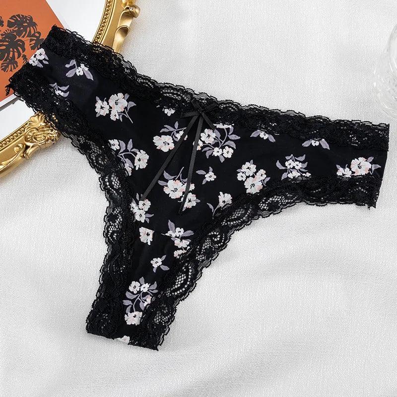 Koronkowe majtki w modne wzory