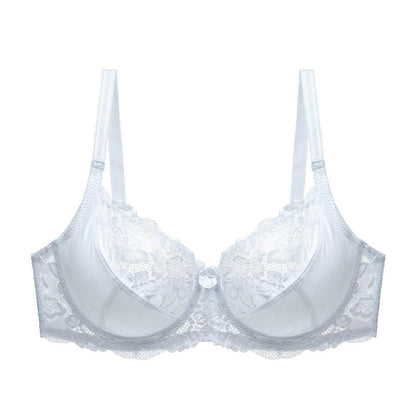 Koronkowy biustonosz z kokardką