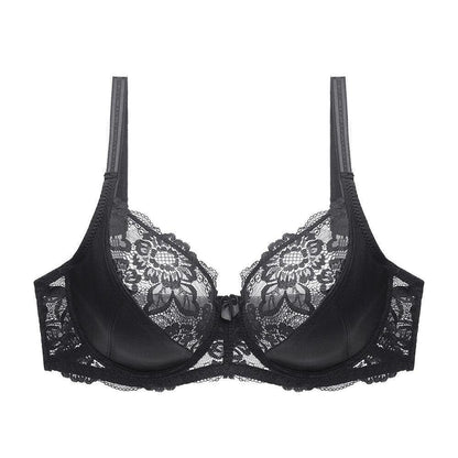 Koronkowy biustonosz z kokardką