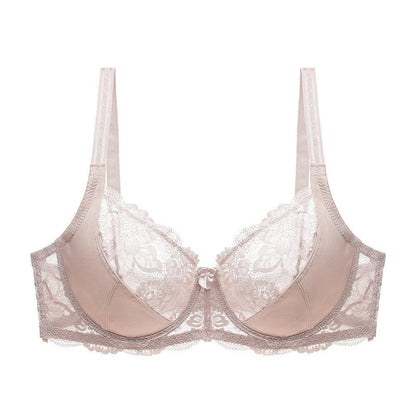 Koronkowy biustonosz z kokardką