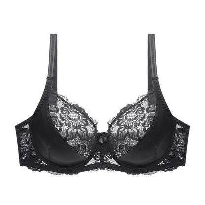 Koronkowy biustonosz z kokardką