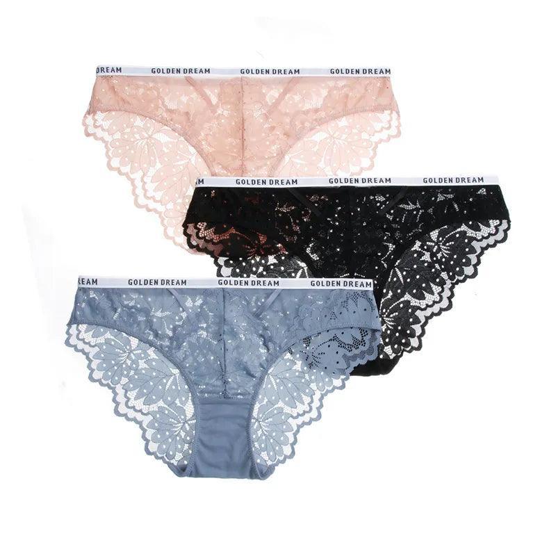 Koronkowy komplet bielizny z tasiemkami