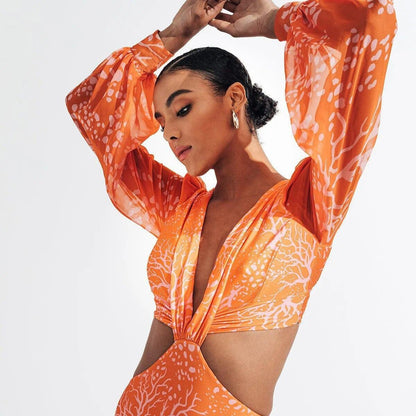 Kostium kąpielowy w stylu boho