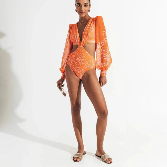 Kostium kąpielowy w stylu boho