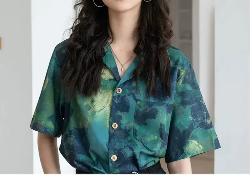 Koszula damska w stylu oversize