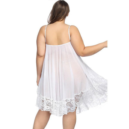 Koszula nocna z koronką