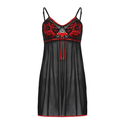 Koszula nocna z ozdobną kokardką