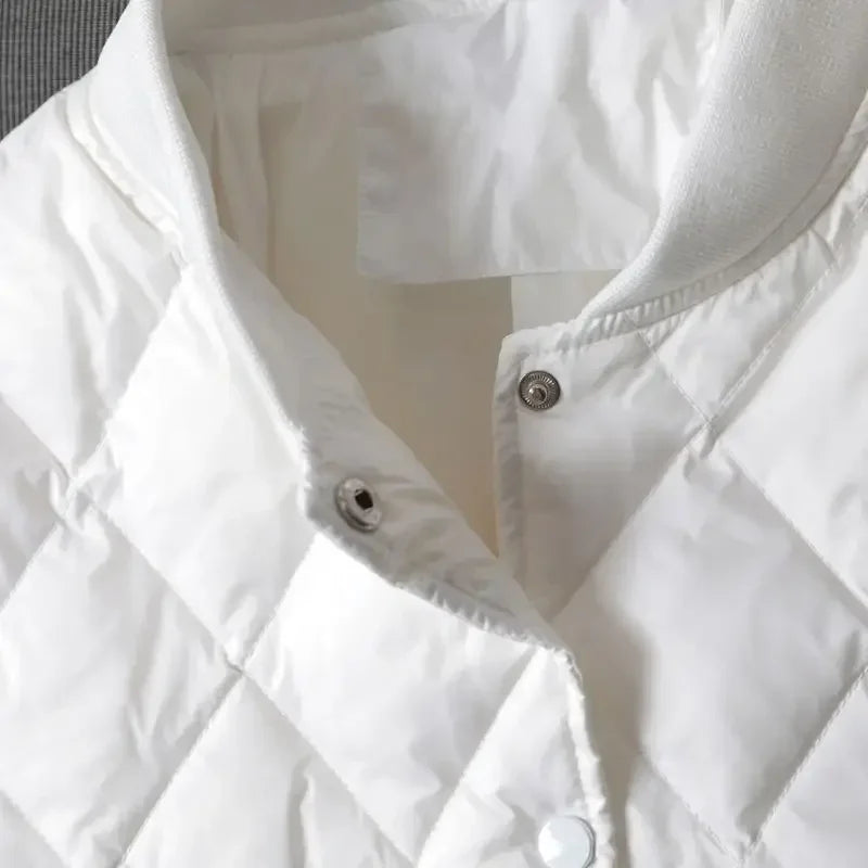 Lekka pikowana kurtka