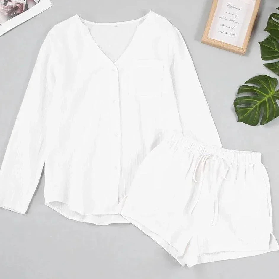 Materiałowy komplet domowy