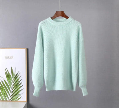 Miękki dzianinowy sweter - Zolaro.pl