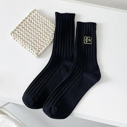 Miękkie skarpety prążkowane