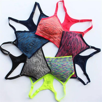 Oddychający biustonosz sportowy