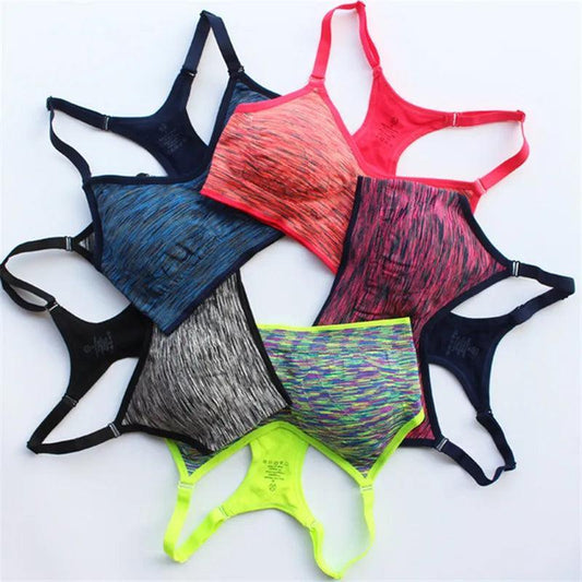 Oddychający biustonosz sportowy