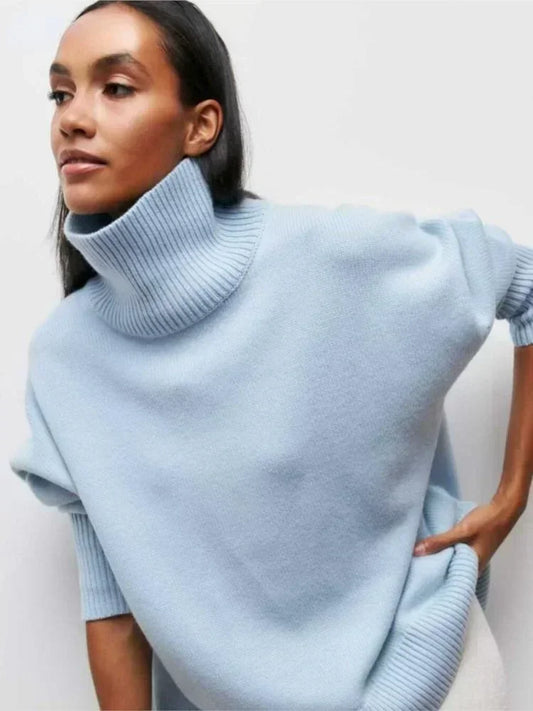 Oversize sweter damski - Zolaro.pl
