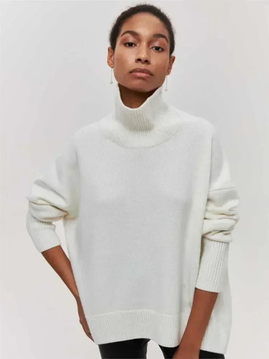 Oversize sweter damski - Zolaro.pl