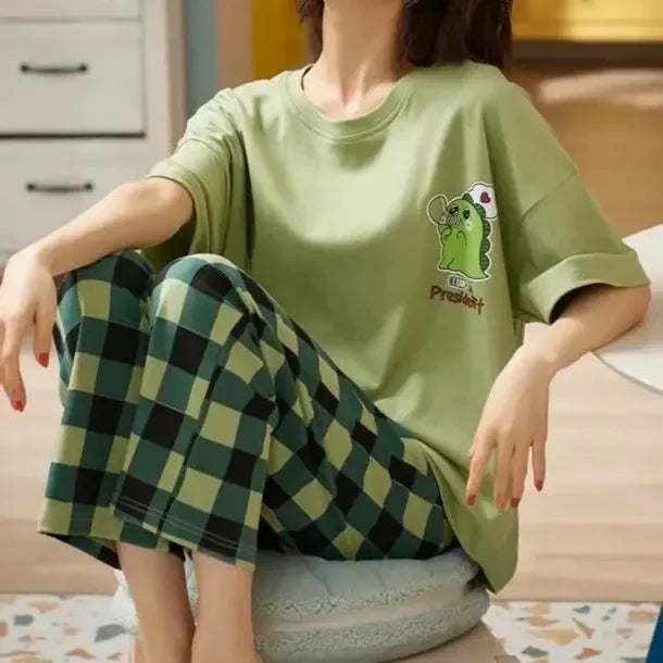 Piżama z dinozaurem