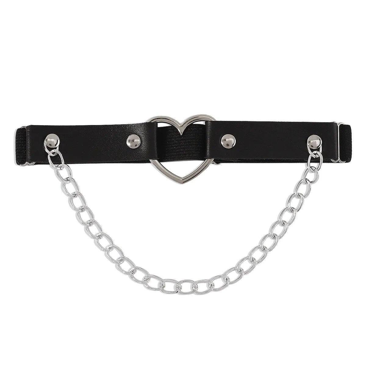 Podwiązka typu harness na udo