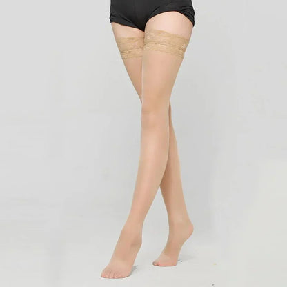 Pończochy z koronką